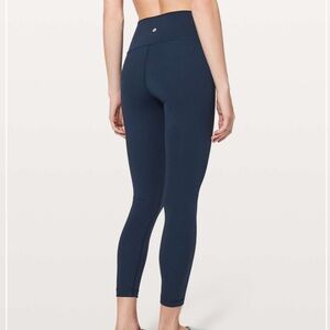 Lululemon Wunder Under Hi-Rise 7/8 Tight *25"
True Navy size 4